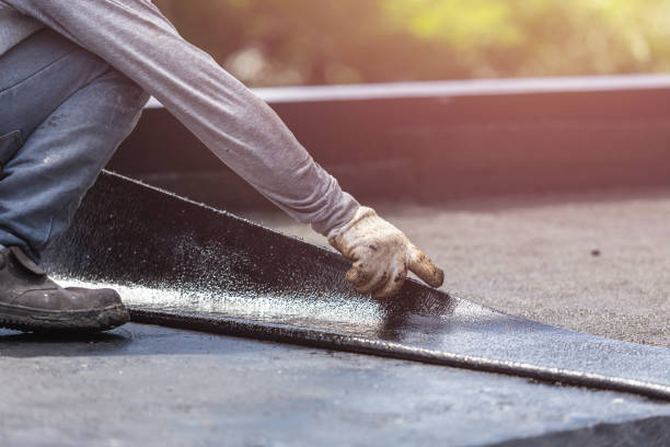 Professional Basement Waterproofing technician working in Windsor, WI